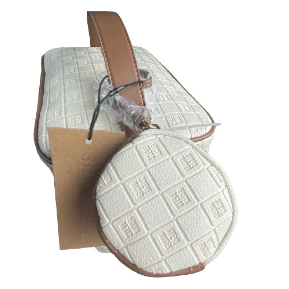 NEW Steve Madden Oatmeal Cosmetic Case - Picture 6 of 16